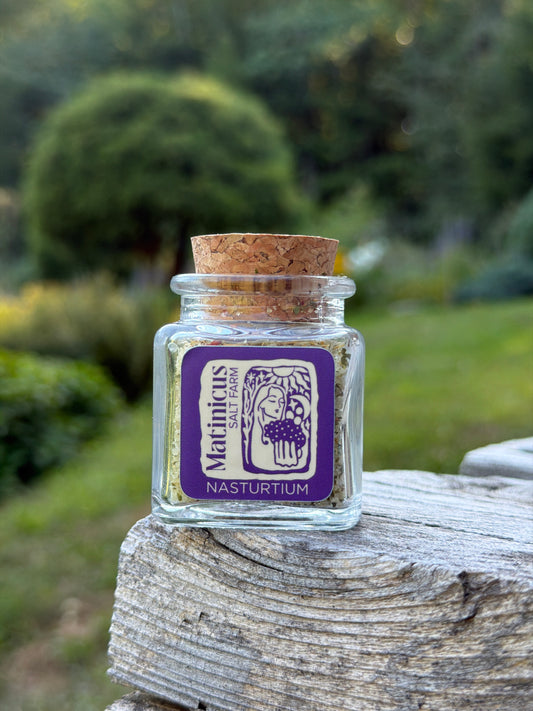 Nasturtium Salt 1.4 oz Jar