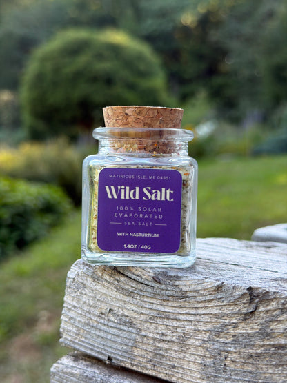 Nasturtium Salt 1.4 oz Jar