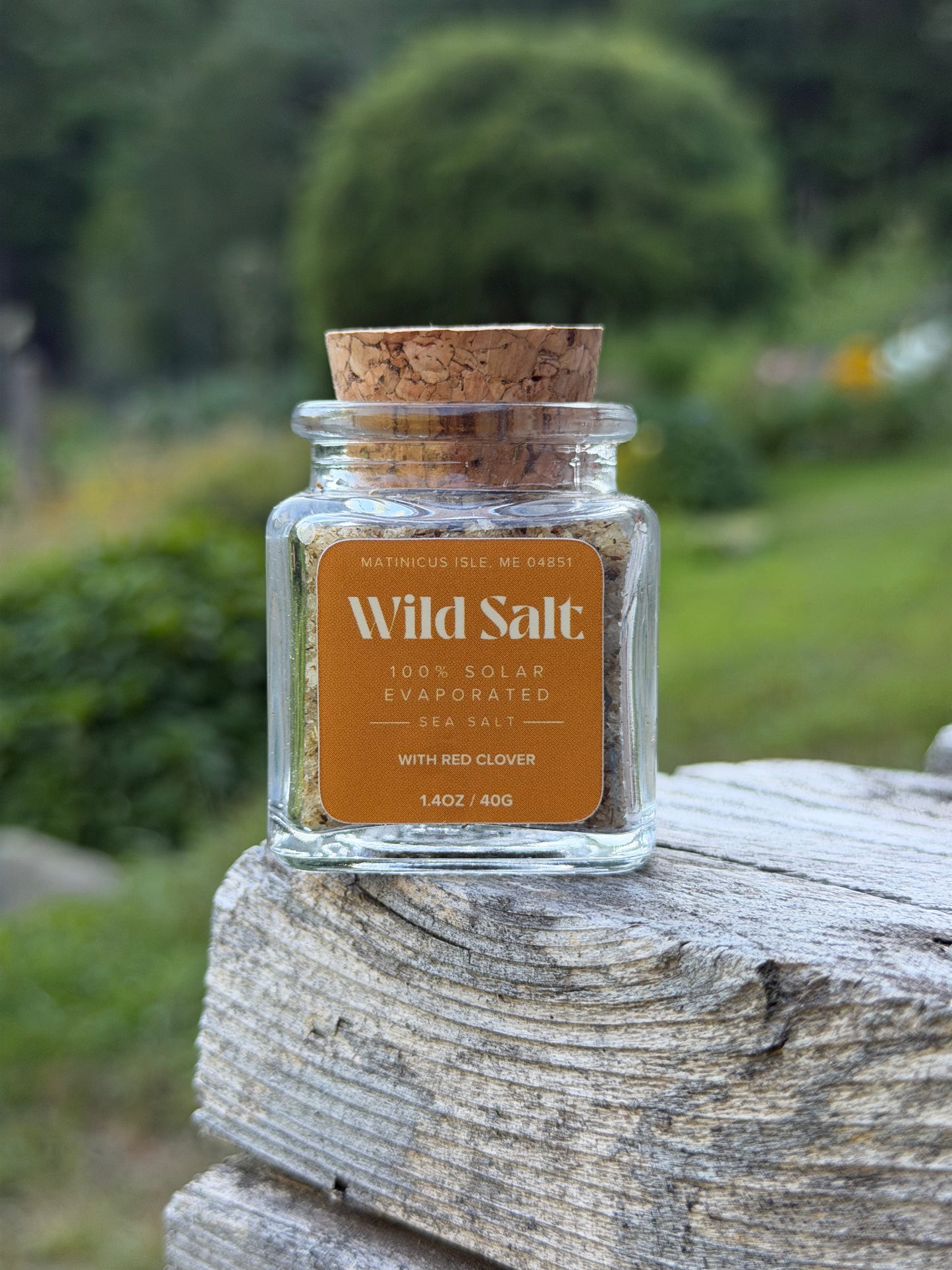 Red Clover Salt 1.4 oz Jar